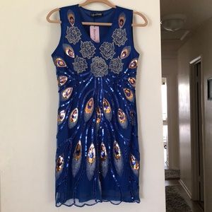 Alexis Leroy sequin dress